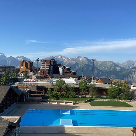 Superbe Studio Avec Vue Exceptionnelle Alpe d'Huez Esterno foto