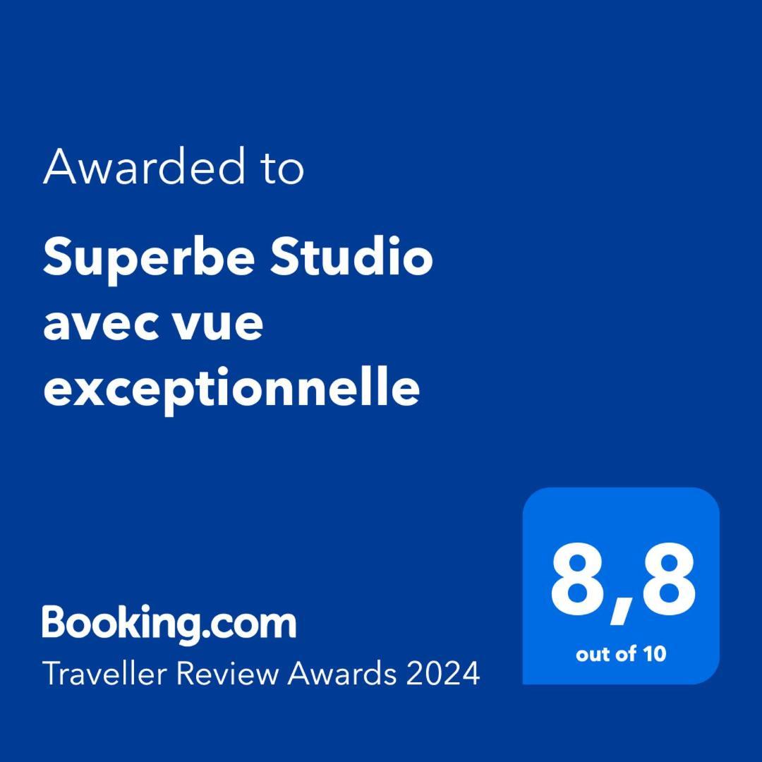 Superbe Studio Avec Vue Exceptionnelle Alpe d'Huez Esterno foto